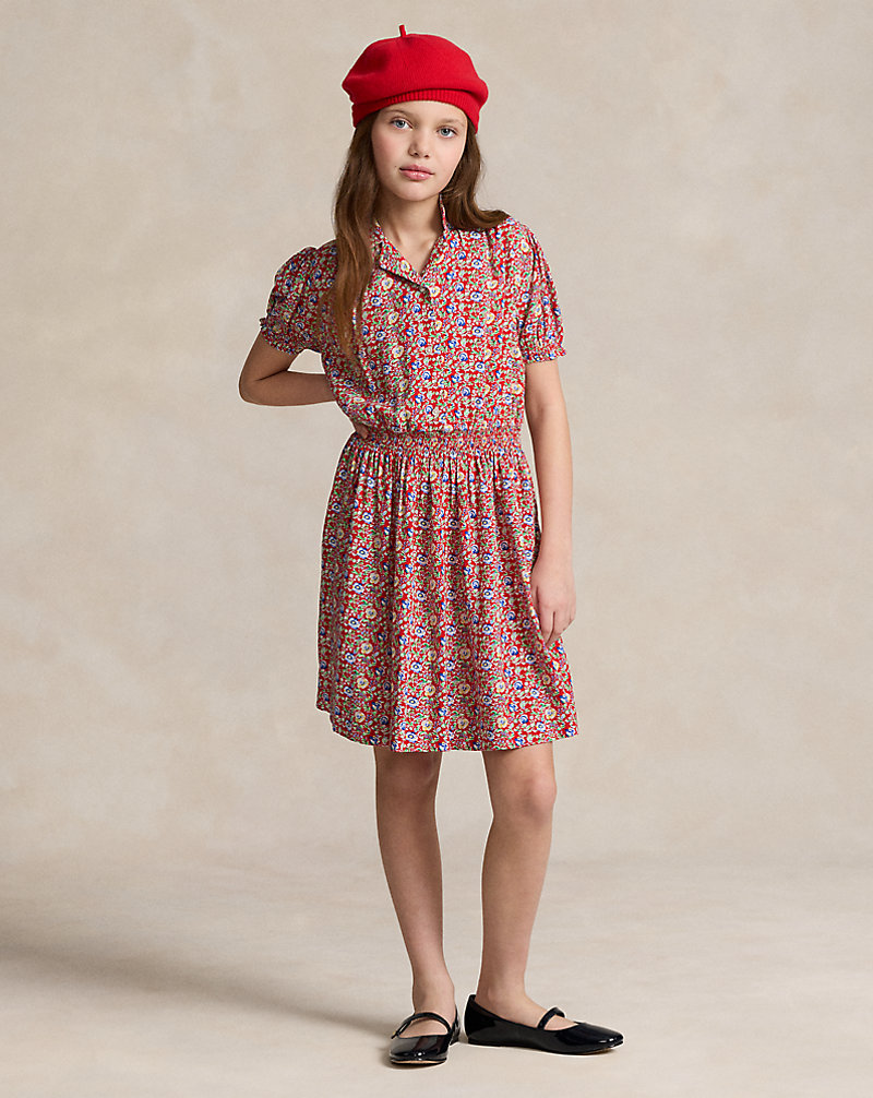 Floral Smocked Dress GIRLS 7–14 YEARS 1