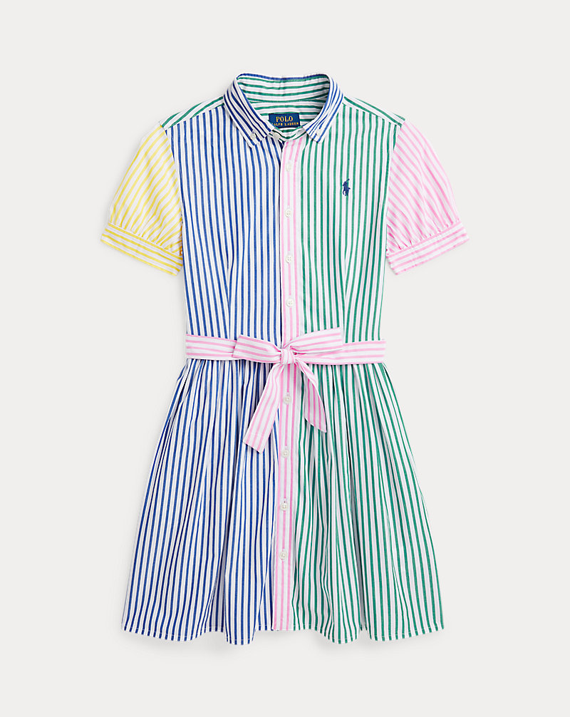 Striped Cotton Fun Shirtdress GIRLS 7–14 YEARS 1