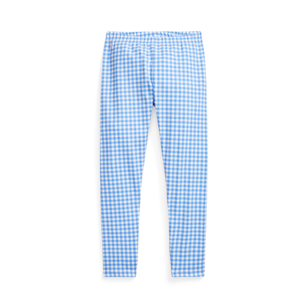 Tan Gingham Legging Set