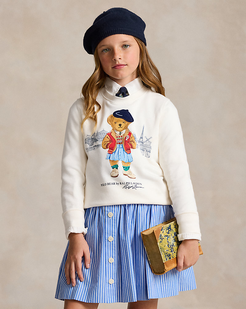 Polo Bear Paris Terry Sweatshirt GIRLS 7–14 YEARS 1