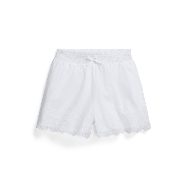 Eyelet-Embroidered Cotton Voile Short GIRLS 7–14 YEARS 1