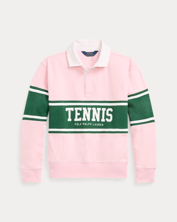 Tennis Terry Rugby Sweatshirt