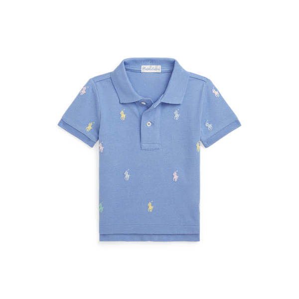 Camisa Polo de algodão e malha Polo Pony