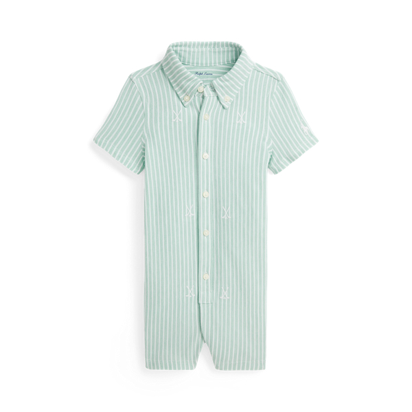 Golf Knit Cotton Oxford Shortall
