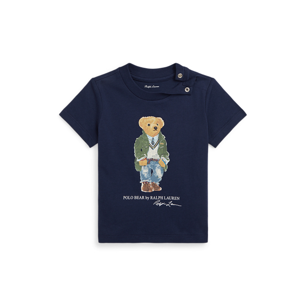 Polo Bear Cotton Jersey T-Shirt