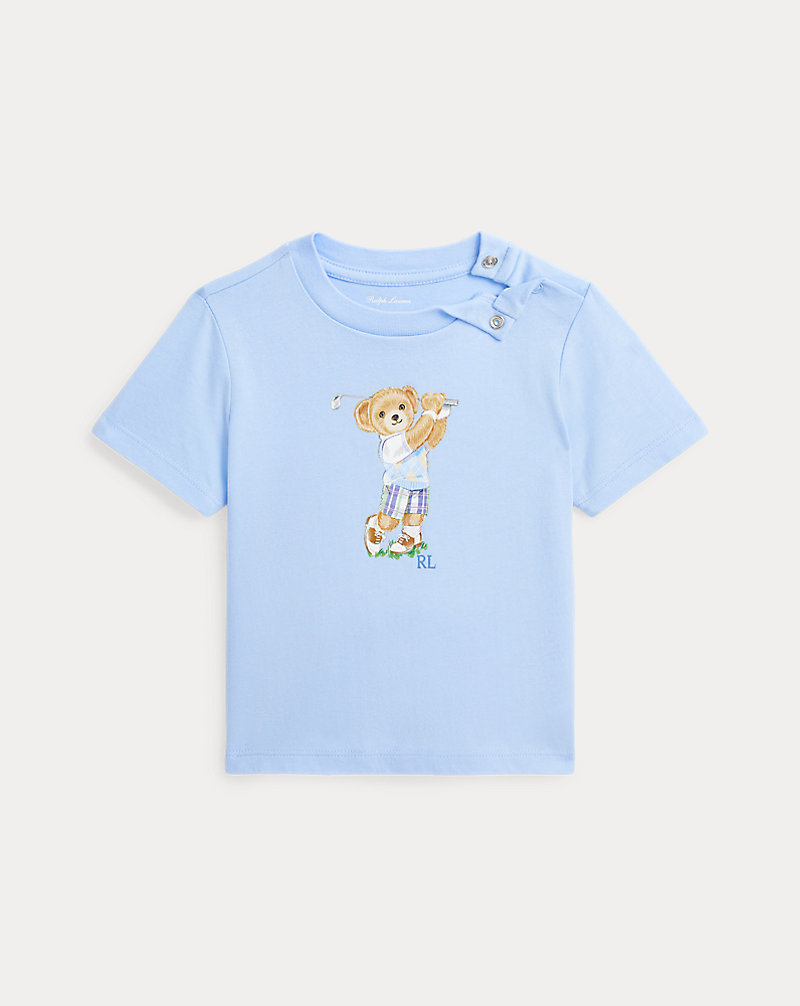 Polo Bear Cotton Jersey T-Shirt Baby Boy 1