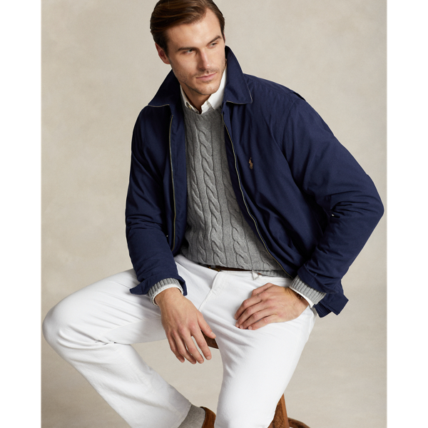 Ralph lauren bi swing windbreaker black hot sale