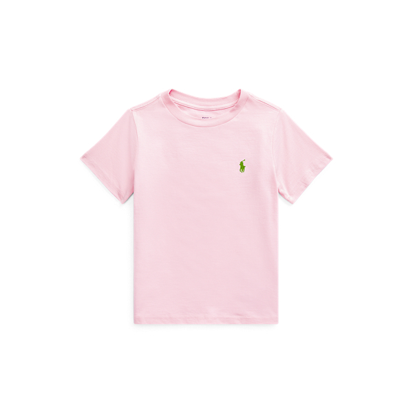 Cotton Jersey Crewneck T-Shirt