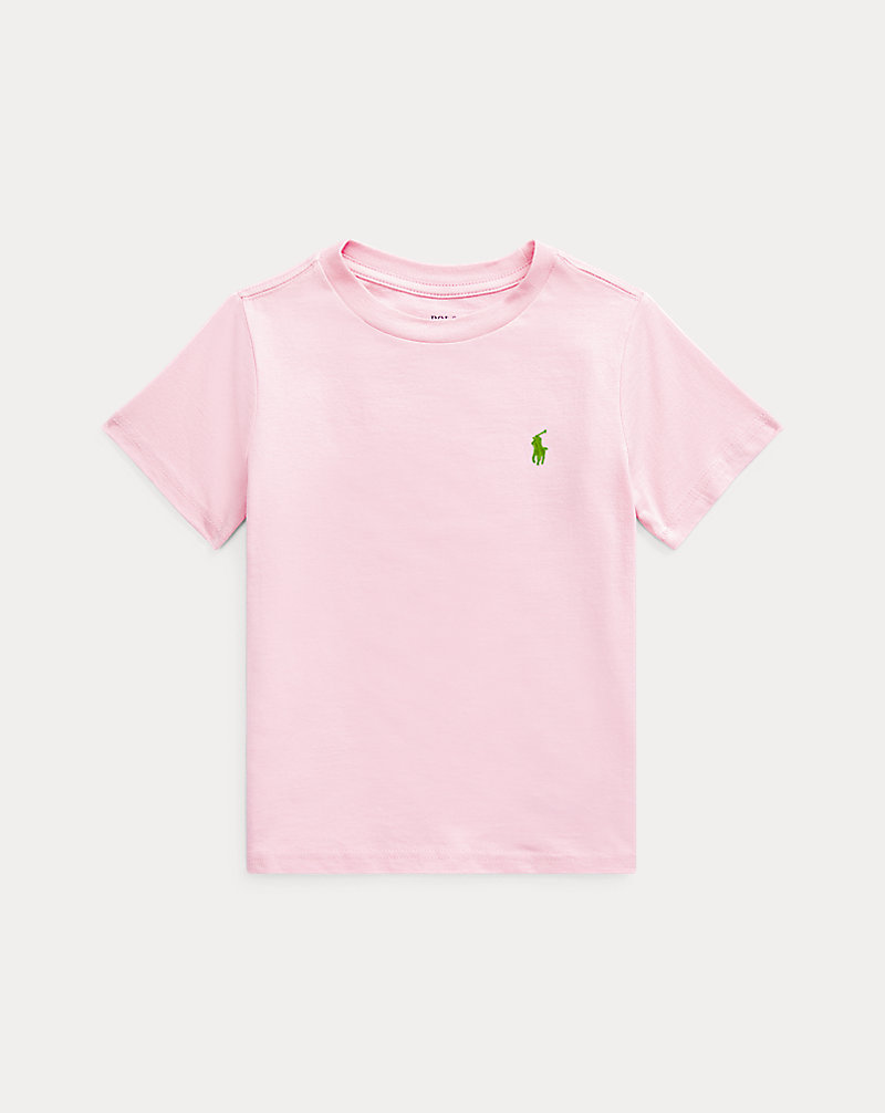 T-shirt de gola redonda em algodão RAPAZ DE 1,5 A 6 ANOS 1