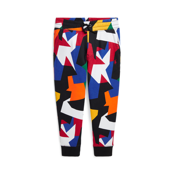 Abstract-Print Double-Knit Jogger Pant Boys 2-7 1