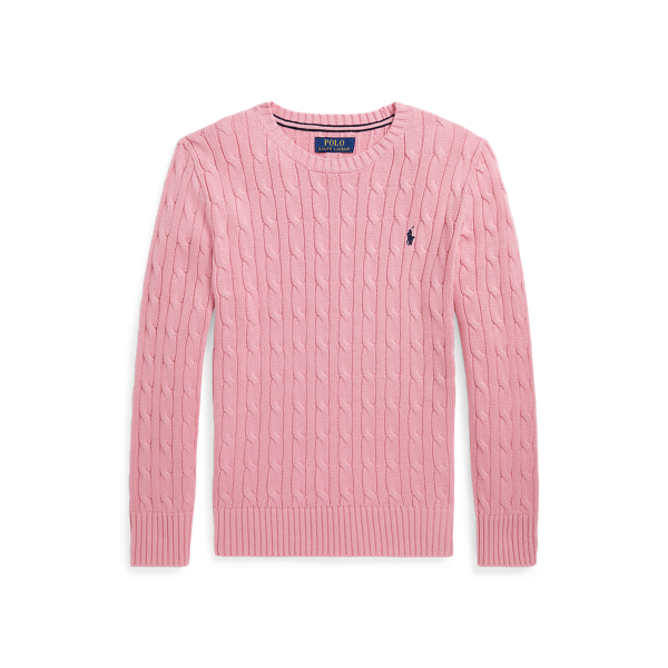 Cable-Knit Cotton Jumper BOYS 6–14 YEARS 1