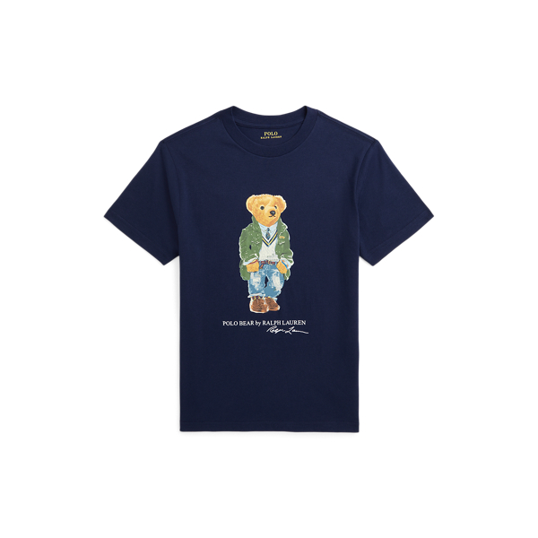 Polo Bear Cotton Jersey T-Shirt