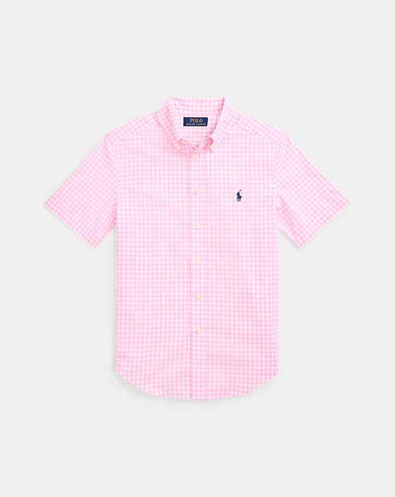 Plaid Cotton Poplin Short-Sleeve Shirt Boys 8-18 1