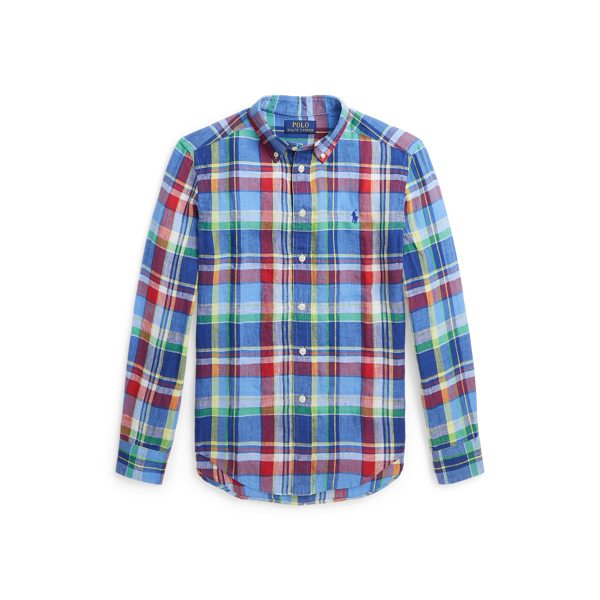 Plaid Linen Shirt