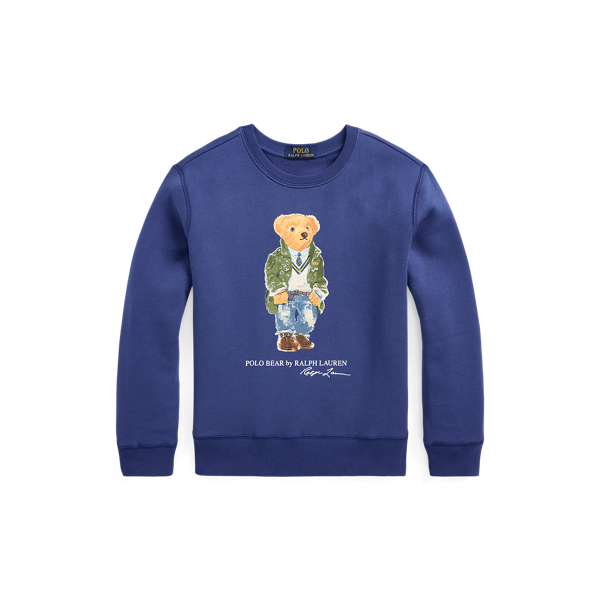 Fleece-Sweatshirt mit Polo Bear JUNGEN 6–14 JAHRE 1