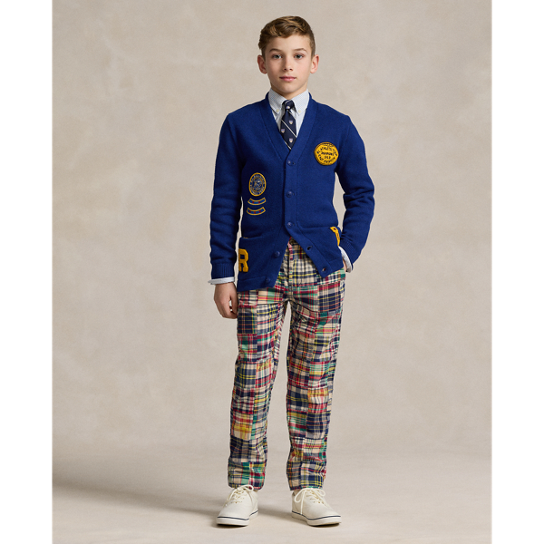 Polo Prepster Patchwork Madras Trouser BOYS 6–14 YEARS 1
