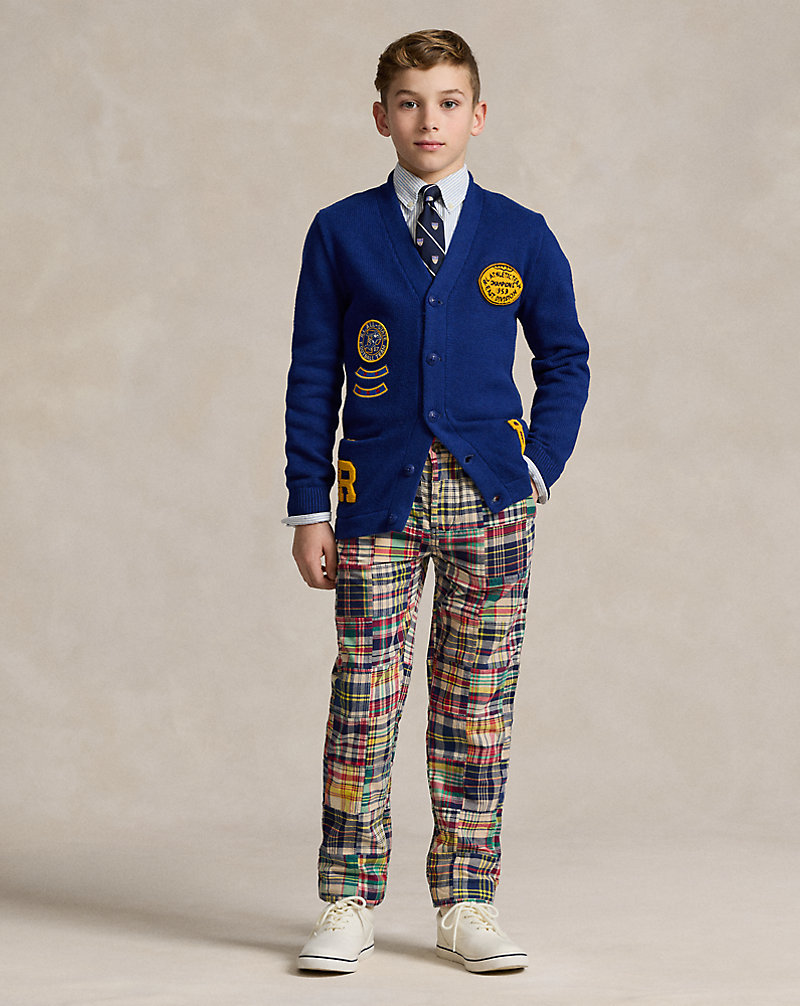 Polo Prepster Patchwork Madras Trouser BOYS 6–14 YEARS 1