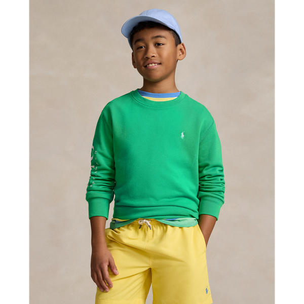 Logo Spa Terry Sweatshirt Boys 8-18 1