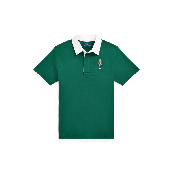 Bear Cotton Short-Sleeve Rugby Shirt Boys 8-18 1