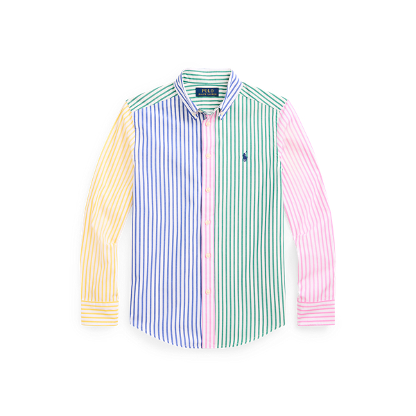 Striped Cotton Poplin Fun Shirt