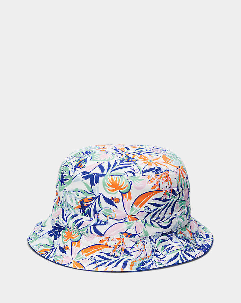 Reversible Tropical-Print Bucket Hat Boys 8-18 1