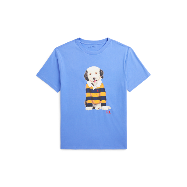 Dog-Print Cotton Jersey Tee Boys 8-18 1