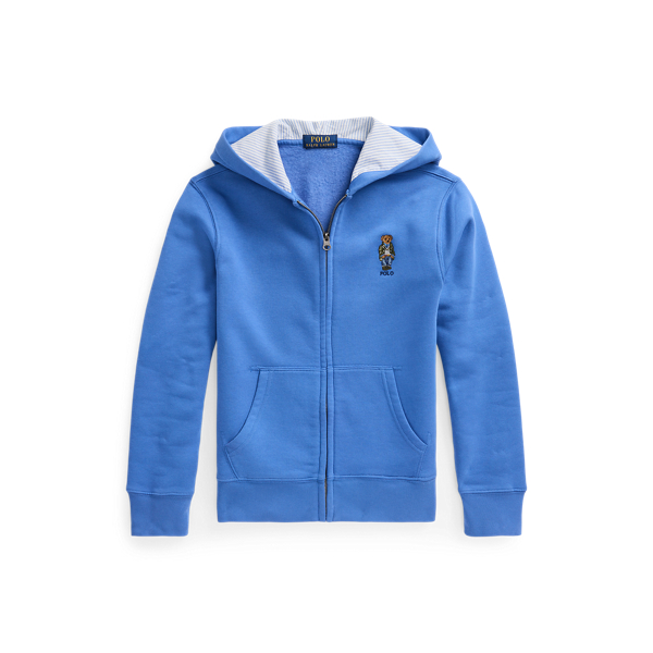 Polo Bear Fleece Full-Zip Hoodie