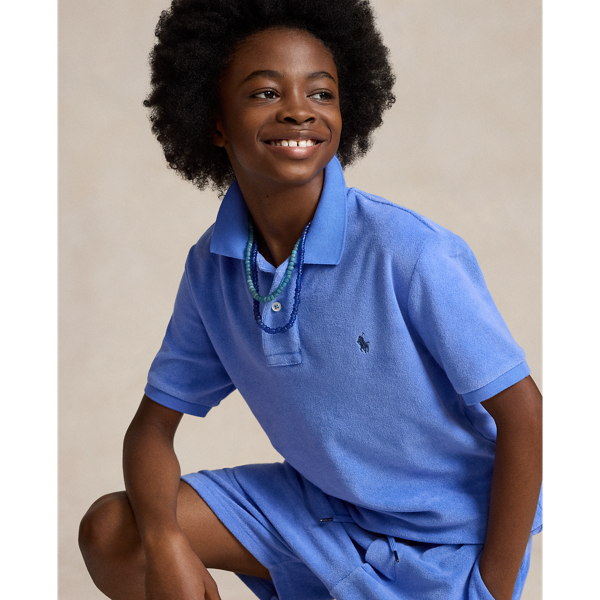 Terry Polo Shirt BOYS 6-14 YEARS 1