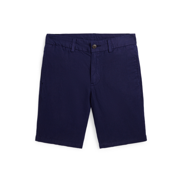 Straight Fit Linen-Cotton Short BOYS 6–14 YEARS 1