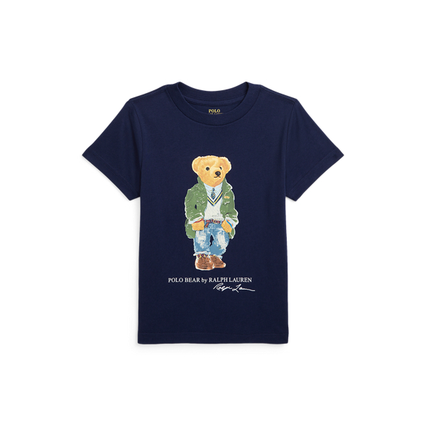 Polo Bear Cotton Jersey Tee