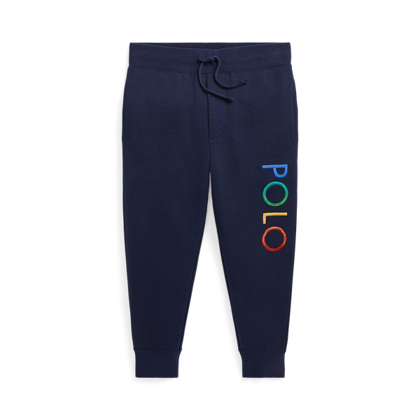 Ombre-Logo Double-Knit Jogger Pant