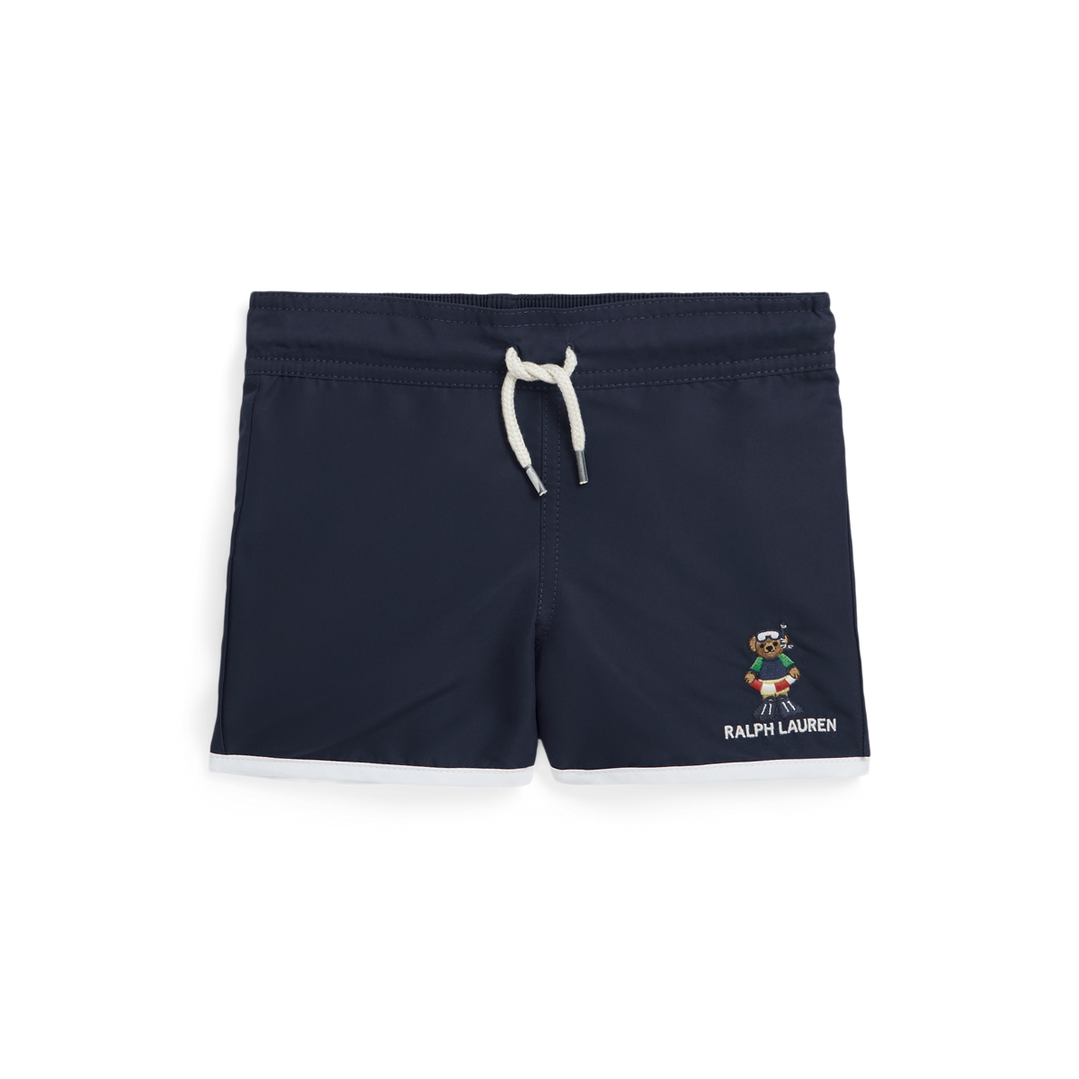 Polo bear swim trunks sales