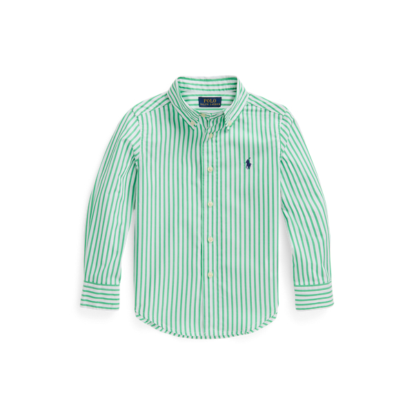 Striped Cotton Poplin Shirt