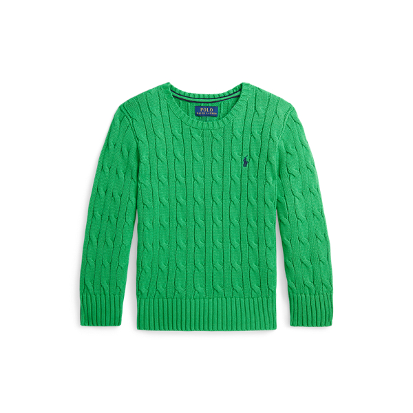 Cable-Knit Cotton Jumper