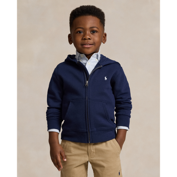 Logo Spa Terry Full-Zip Hoodie BOYS 1.5–6 YEARS 1