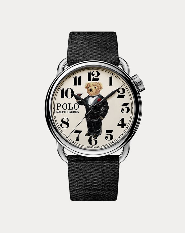 Armbanduhr mit Tuxedo Polo Bear
