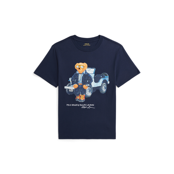 Polo Bear Cotton Jersey Tee