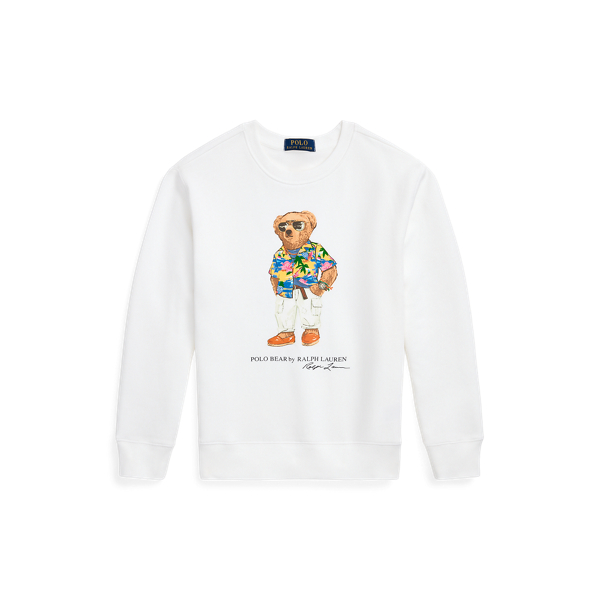 Fleece sweatshirt met Polo Bear