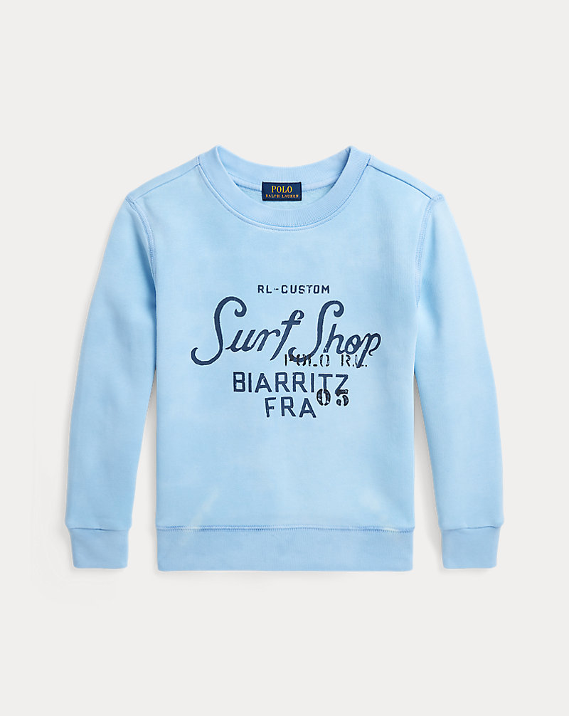 Tie-Dye-Print Fleece Graphic Sweatshirt BOYS 1.5–6 YEARS 1