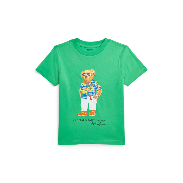Polo Bear Cotton Jersey T-Shirt BOYS 1.5–6 YEARS 1