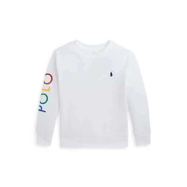 Ombre-Logo Double-Knit Sweatshirt