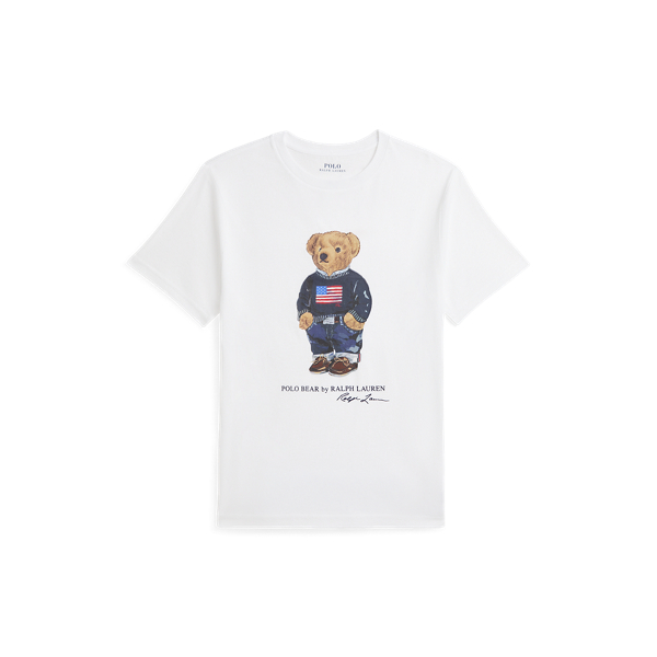 Polo Bear Cotton Jersey Tee