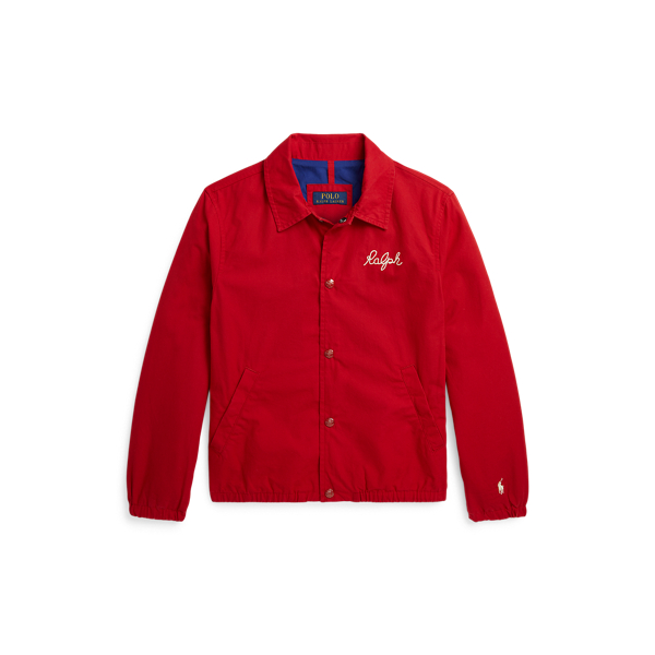 Cotton Poplin Coach Jacket BOYS 6–14 YEARS 1