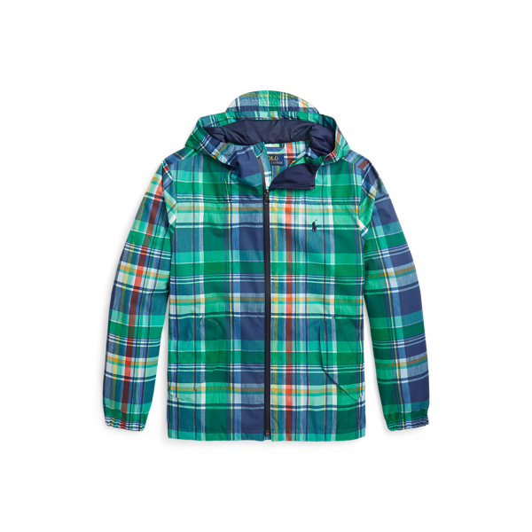 P-Layer 1 Water-Repellent Hooded Jacket Boys 8-18 1