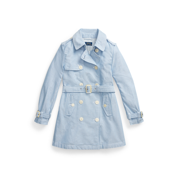Ralph lauren shop girls trench coat