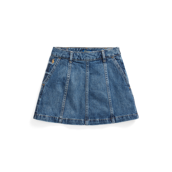 Cotton Denim Skirt GIRLS 7–14 YEARS 1