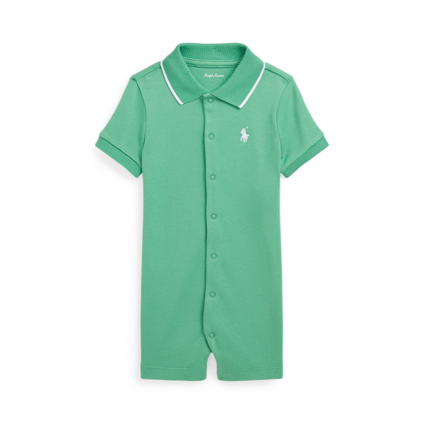 Cotton Interlock Polo Shortall