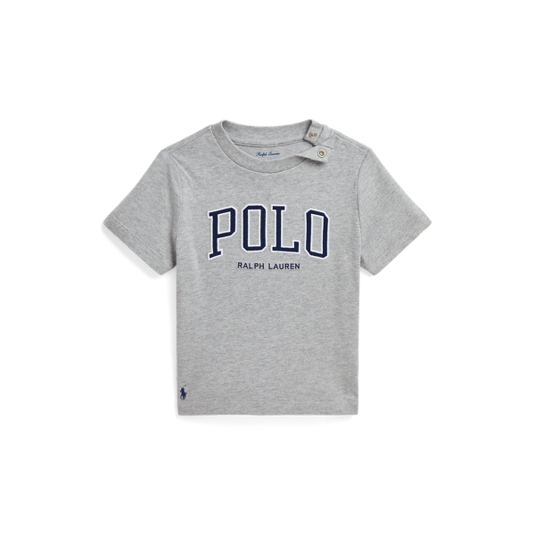 Logo Cotton Jersey Tee Baby Boy 1