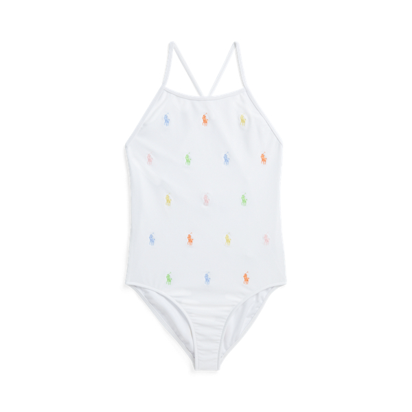 Polo Pony One-Piece Swimsuit