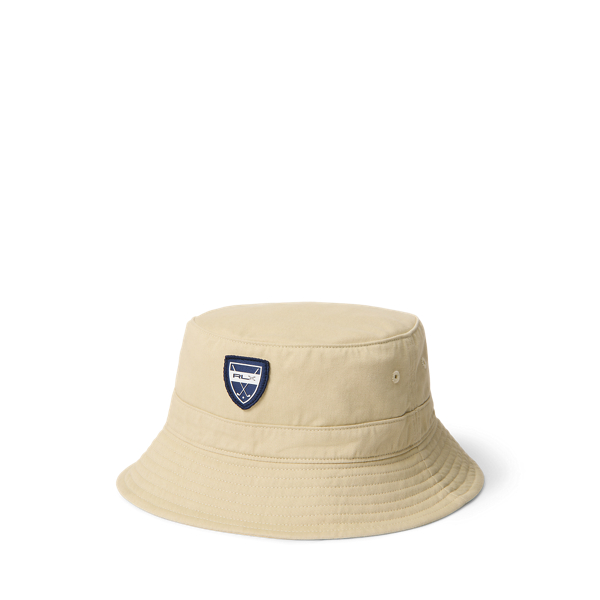 GEO MONOGRAM COTTON TWILL BUCKET HAT